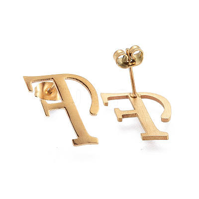 304 Stainless Steel Stud Earrings EJEW-E241-06F-1