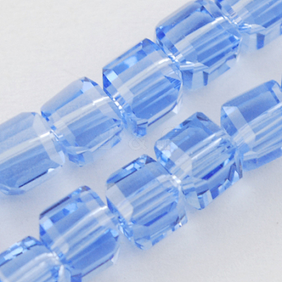 Glass Bead Strands X-GLAA-R041-6x6mm-30-1