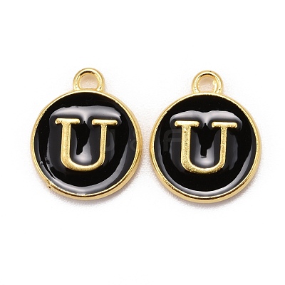 Golden Plated Alloy Charms ENAM-S118-02U-1