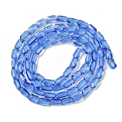 Transparent Glass Beads Strands GLAA-Z018-C18-1