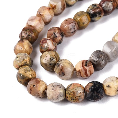 Natural Crazy Agate Beads Strands G-Q608-08A-05-1