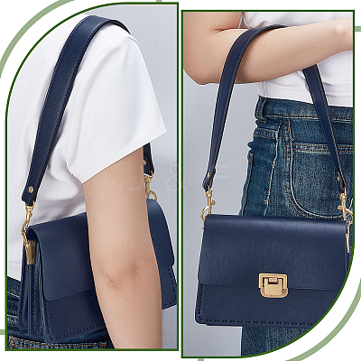 PU Leather Handbag Chain Straps PURS-WH0008-11E-1