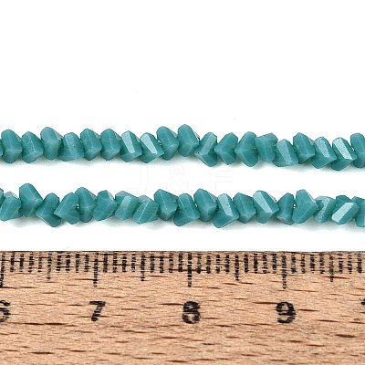 Opaque Glass Beads Strands GLAA-N019-3mm-19-1
