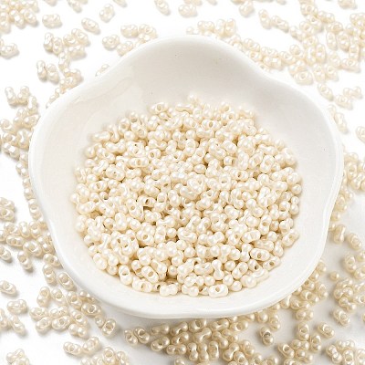 Opaque Colours Glass Seed Beads SEED-A033-06M-1