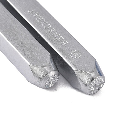 Iron Metal Stamps AJEW-L060-03I-1