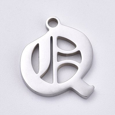 304 Stainless Steel Pendants STAS-CJC0001-22Q-1