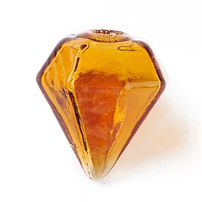 Handmade Blown Glass Bottles GLAA-B005-01G-1