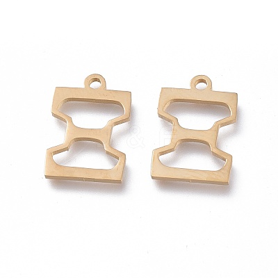 304 Stainless Steel Charms STAS-K215-15G-1