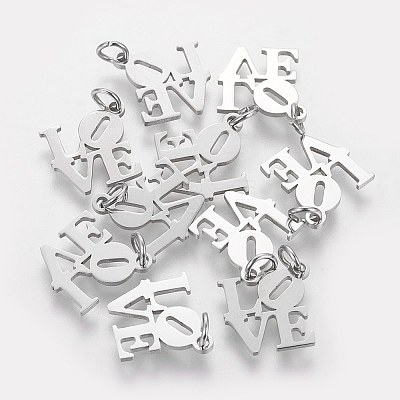 Tarnish Resistant 304 Stainless Steel Pendants LS-STAS-Q201-T460S-1