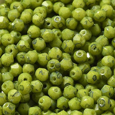 Picasso Baking Paint Glass Seed Beads SEED-A032-02A-07-1