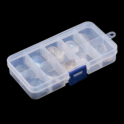 PVD Vacuum Plating Natural Quartz Crystal Beads G-T004-40-B-1