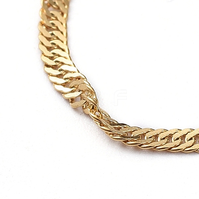304 Stainless Steel Singapore Chain Necklaces NJEW-JN02662-02-1