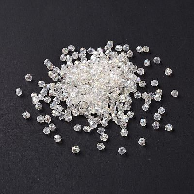 AB Color Opaque Acrylic Beads OACR-E015-28-1
