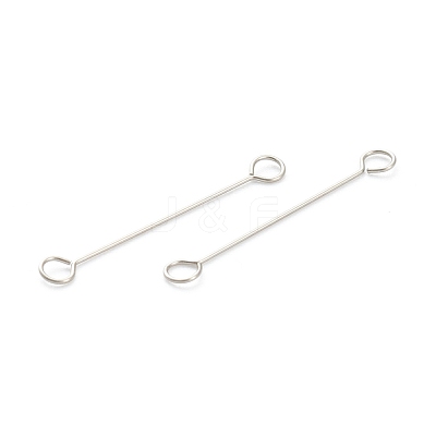 Non-Tarnish 316 Surgical Stainless Steel Eye Pins STAS-P277-A02-P-1