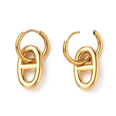 Soda Pull Tab Earrings X-EJEW-JE04390-1