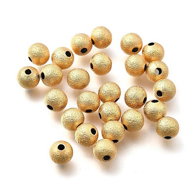 Brass Beads KK-B147-01D-G-1