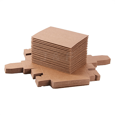 Kraft Paper Folding Box CON-WH0010-01F-C-1