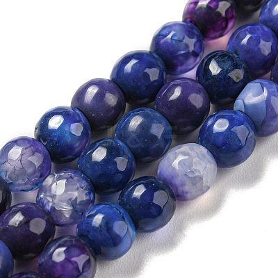 Natural Agate Beads Strands G-C082-A01-20-1