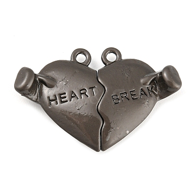 Alloy Magnetic Pendants PALLOY-Z020-06EB-1