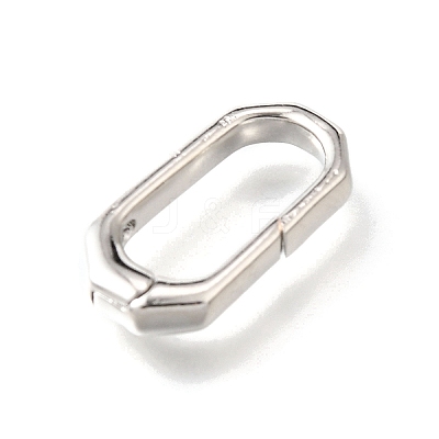 Brass Spring Gate Rings KK-V007-006P-02-1