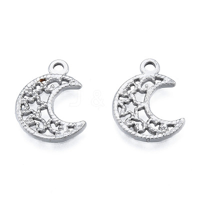 Non-Tarnish 201 Stainless Steel Pendants STAS-N098-224P-1