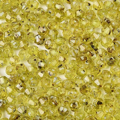 Picasso Baking Paint Glass Seed Beads SEED-N007-37I-1