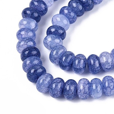 Glass Beads Strands X-GLAA-N059-5x8mm-18-1