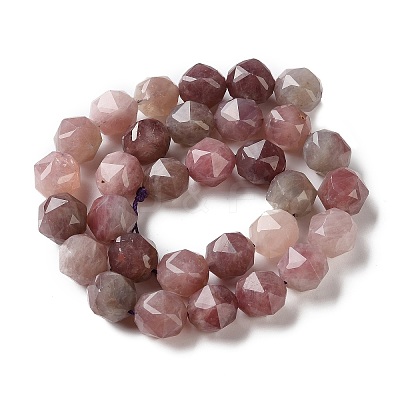 Natural Madagascar Rose Quartz Beads Strands GG-CBABD99-05-1