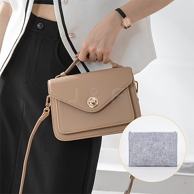 2Pcs 2 Style Wool Felt Bag Organizer Inserts FIND-WR0007-41C-1