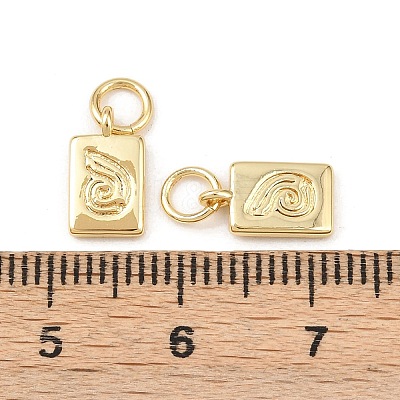 Brass Charms KK-Z132-23G-1