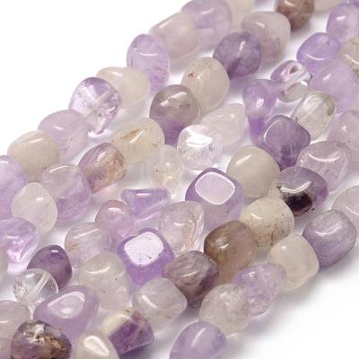 Natural Lavender Amethyst  Beads Strands G-F464-12-1