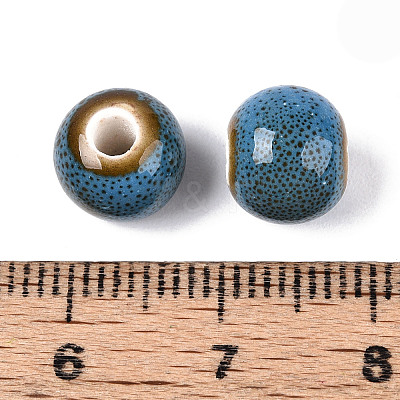 Handmade Porcelain Beads PORC-T133-11A-10-1