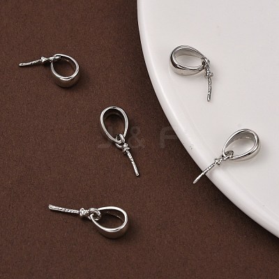 Brass Cup Pearl Peg Bails Pin Pendants X-KK-M156-02P-NR-1