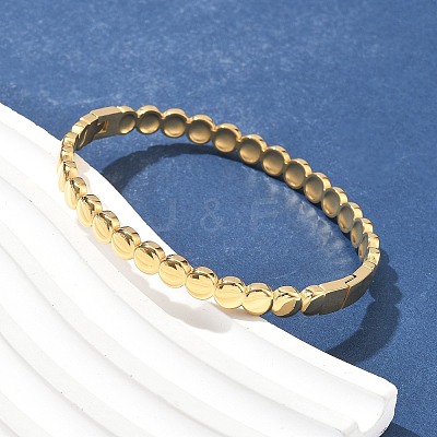 304 Stainless Steel Bangles for Women AJEW-P127-08G-1