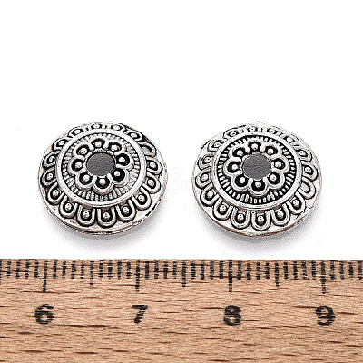 Tibetan Style Alloy Bead Cone TIBEB-T004-21AS-1