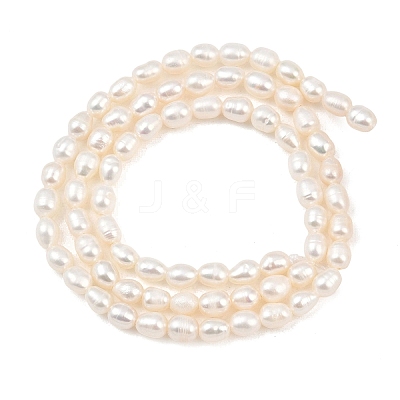 Natural Cultured Freshwater Pearl Beads Strands PEAR-F020-15-1