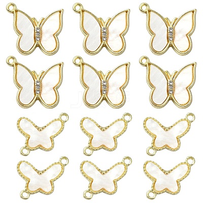 20Pcs 2 Styles Alloy Pendants FIND-CJ0002-34-1