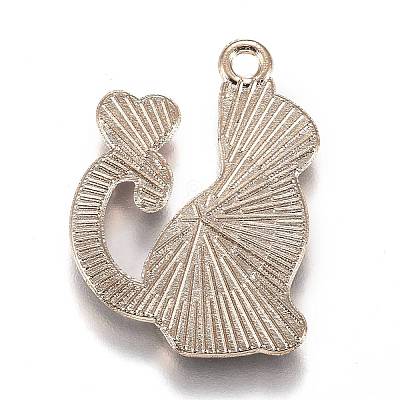 Alloy Enamel Pendants X-ENAM-O046-01A-1