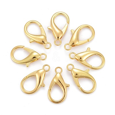 Zinc Alloy Lobster Claw Clasps E107-G-1