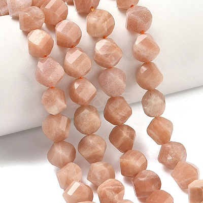 Natural Sunstone Beads Strands G-C267-B07-1