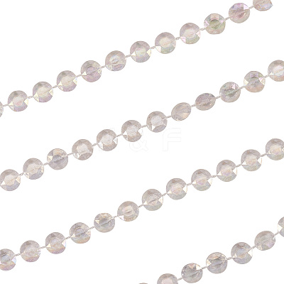 Handmade Plastic Beaded Chains CHC-CJ0001-55-1