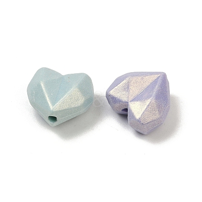 UV Plating Opaque Acrylic Beads OACR-B031-60-1