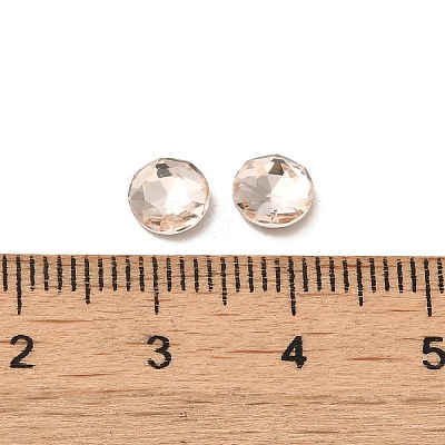 Glass Rhinestone Cabochons RGLA-P037-10A-D261-1