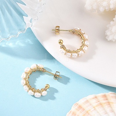 304 Stainless Steel Stud Earrings EJEW-JE07377-1