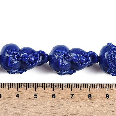 Synthetic Coral Carved Beads Strands CORA-M001-08-1