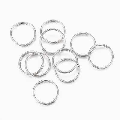 Tarnish Resistant 304 Stainless Steel Split Rings STAS-H413-06P-B-1