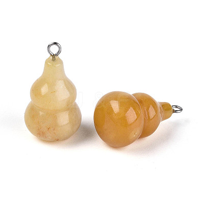 Natural Topaz Jade Pendants G-T144-73H-1