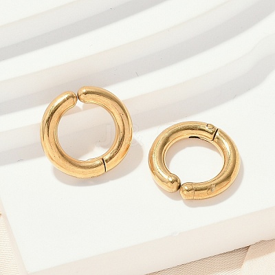 201 Stainless Steel Cuff Earring EJEW-C131-01A-G-1