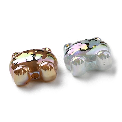 UV Plating Luminous Acrylic Beads OACR-R261-03-1