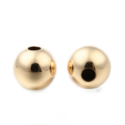 Yellow Gold Filled Beads KK-G156-6mm-1-1